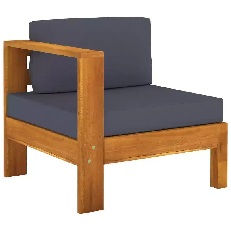 vidaXL Salon de jardin en bois, Bois