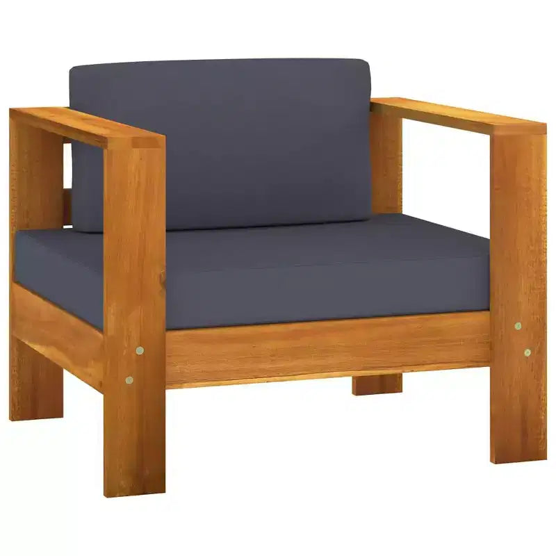 vidaXL Salon de jardin en bois, Bois