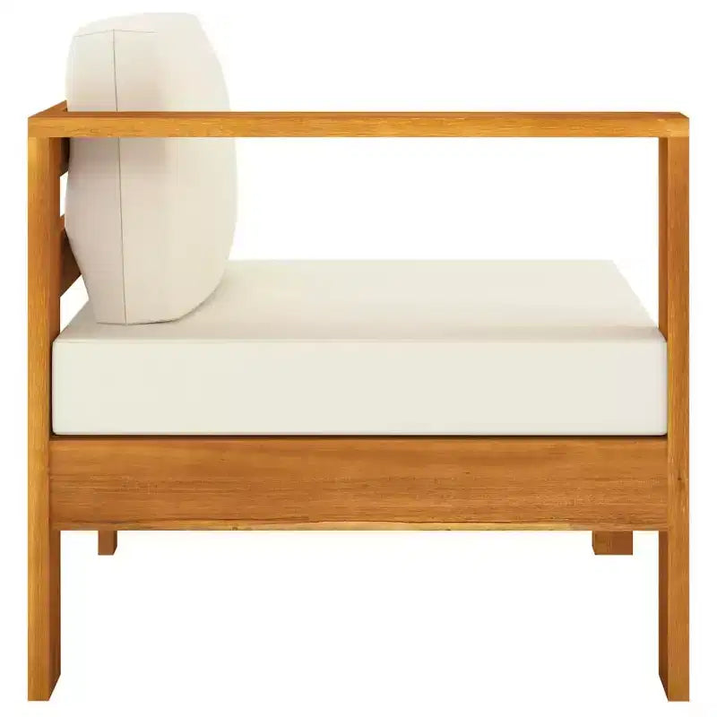 vidaXL Salon de jardin en bois, Bois