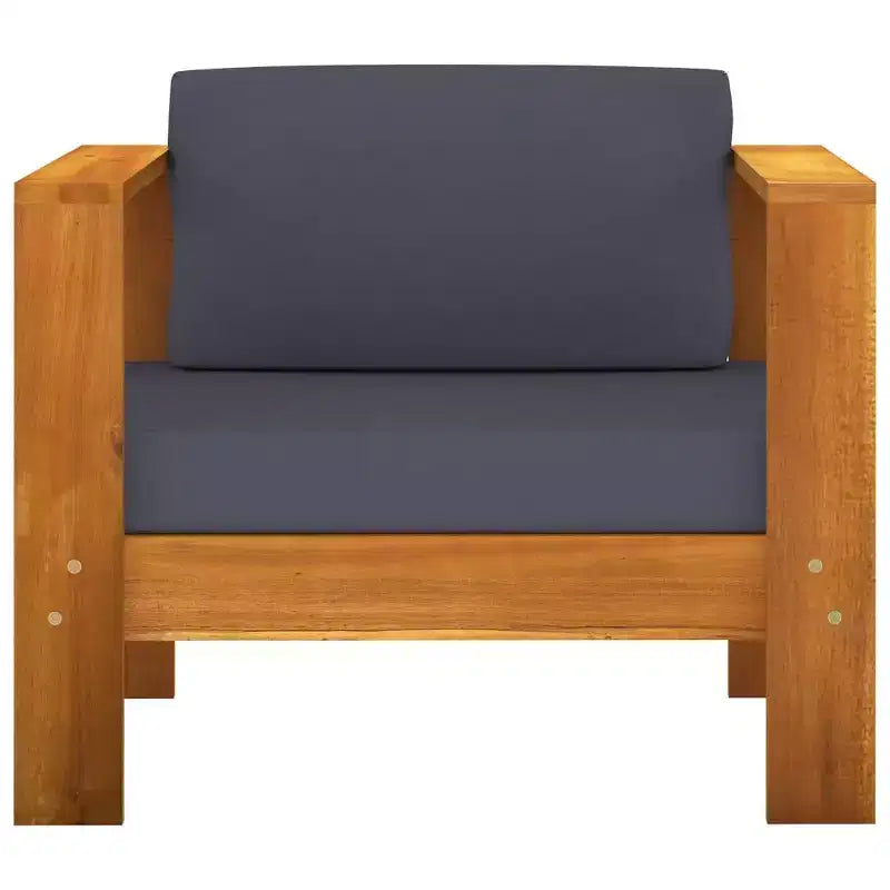vidaXL Salon de jardin en bois, Bois