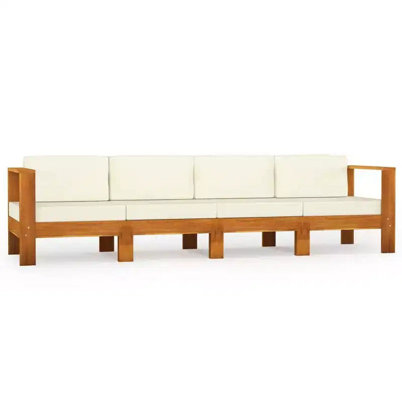 vidaXL Salon de jardin en bois, Bois