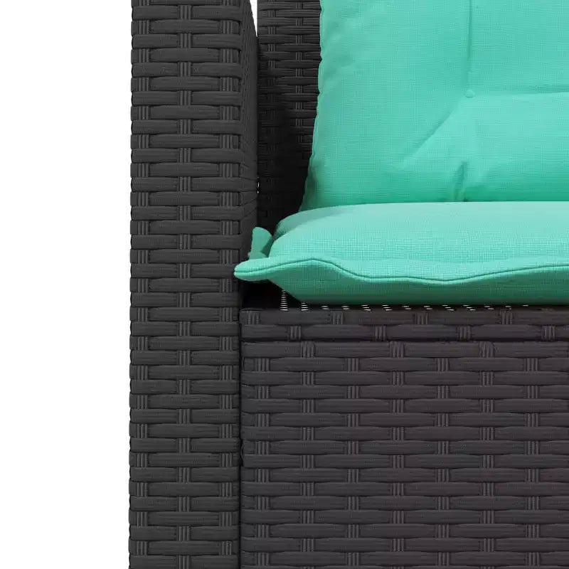 vidaXL Canapé de jardin en résine tressée avec matériaux résistants aux UV