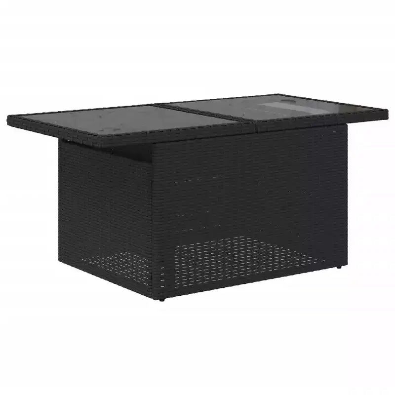 vidaXL Salon de jardin 5 pièces avec coussins en résine tressée