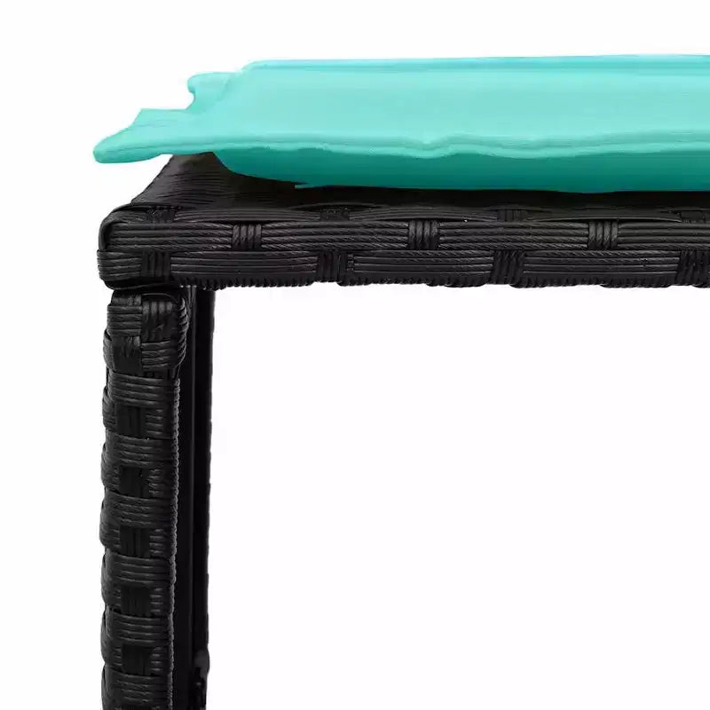 vidaXL Salon de jardin 5 pcs avec coussins empilable Gris Résine tressée