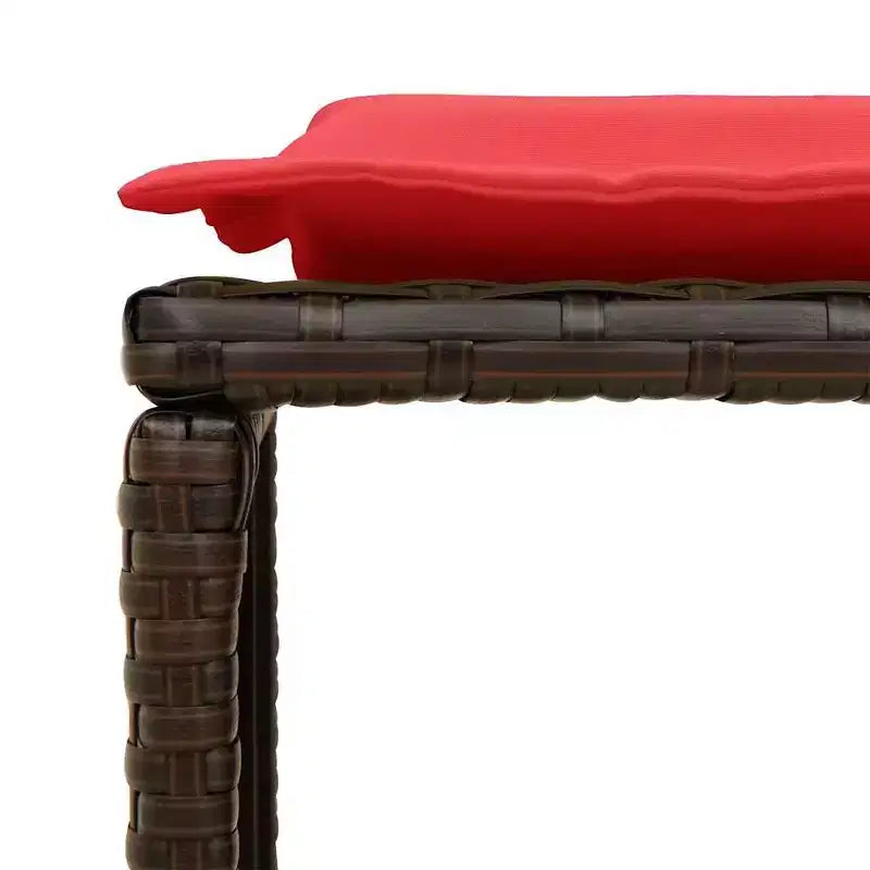 vidaXL Salon de jardin 5 pcs avec coussins empilable Gris Résine tressée