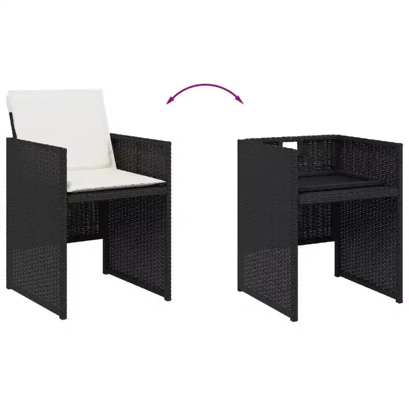 vidaXL Ensemble de salle à manger d'extérieur, 12 pcs
