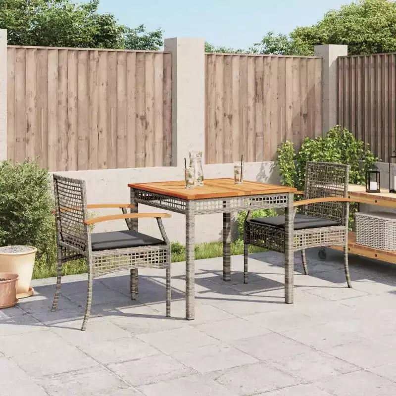 vidaXL Salon de jardin moderne avec coussins