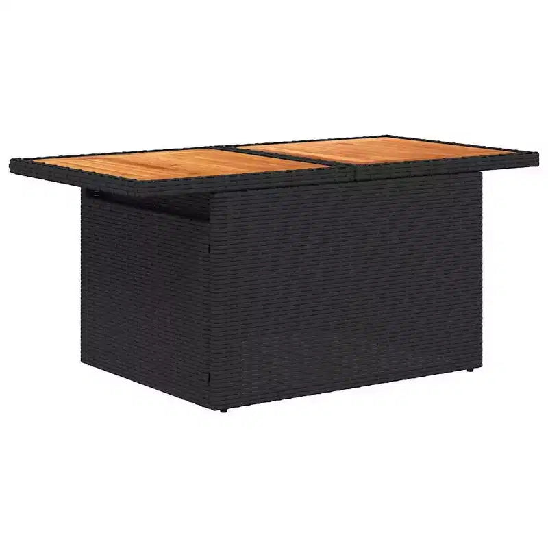 vidaXL Salon de jardin avec coussins - résine tressée