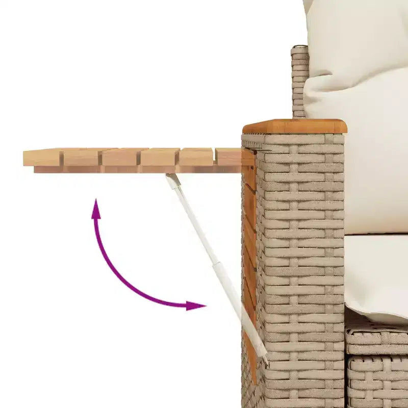 vidaXL Ensemble de canapés de jardin modulaires avec coussins en différentes couleurs