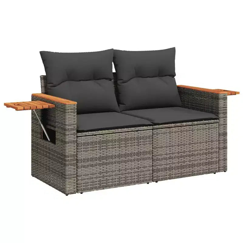 vidaXL Ensemble de canapés de jardin modulaires avec coussins en différentes couleurs