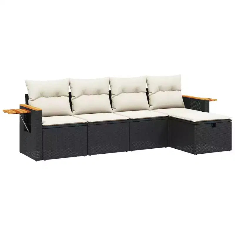 vidaXL Ensemble de canapés de jardin modulaires avec coussins en différentes couleurs