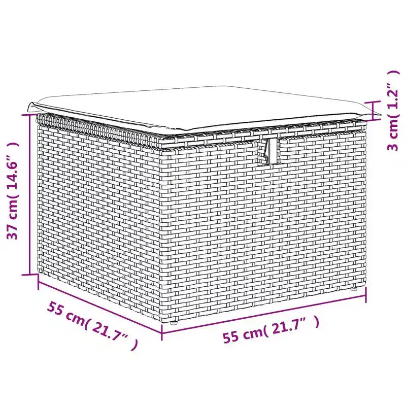 vidaXL Ensemble de canapé de jardin modulable avec coussins en diverses couleurs