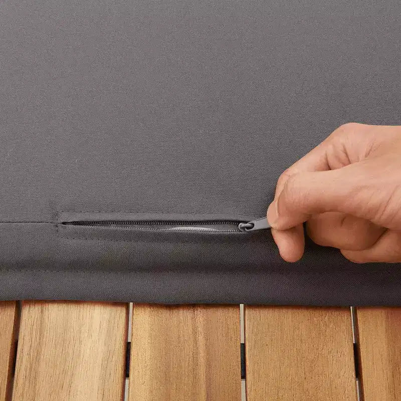 vidaXL Salon de jardin modulable avec coussins – Confort extérieur