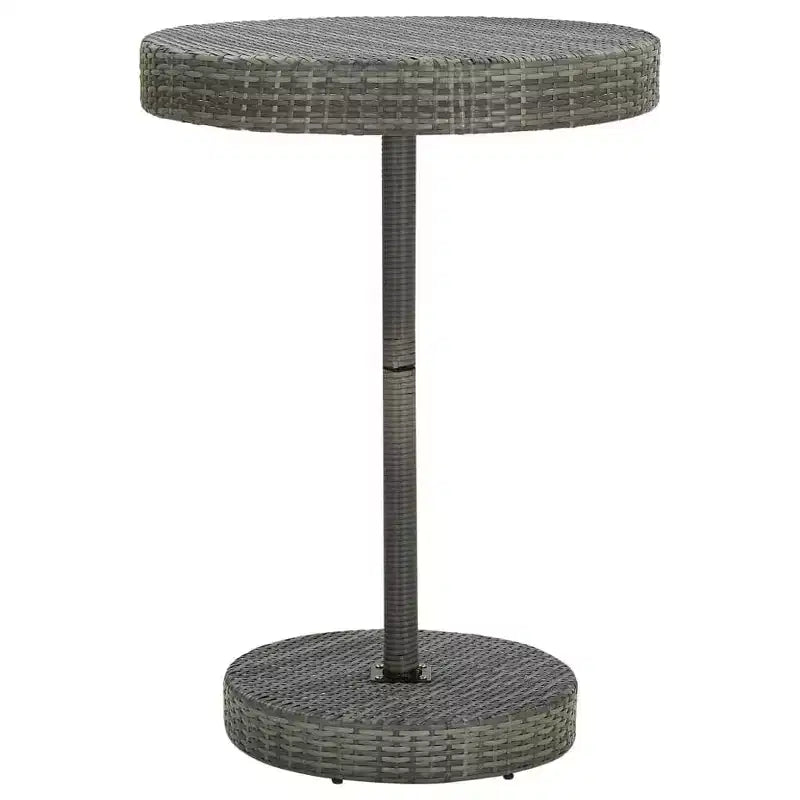 vidaXL Ensemble de bar de jardin avec coussins en rotin PE Siège 3/Couleurs multiples