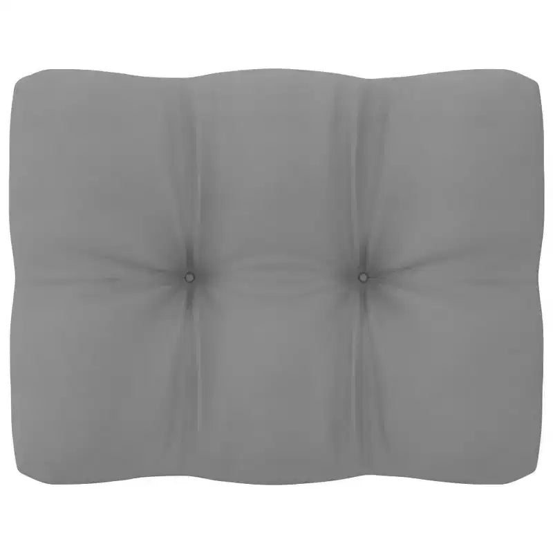 vidaXL Salon de jardin modulable avec coussins - Pin massif et tissu résistant aux intempéries