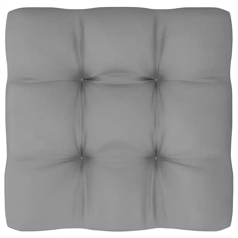 vidaXL Salon de jardin modulable avec coussins - Pin massif et tissu résistant aux intempéries