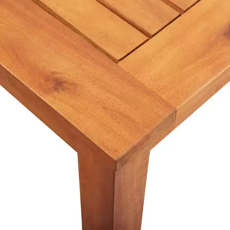 vidaXL Salon de jardin avec coussins - Bois d'acacia massif
