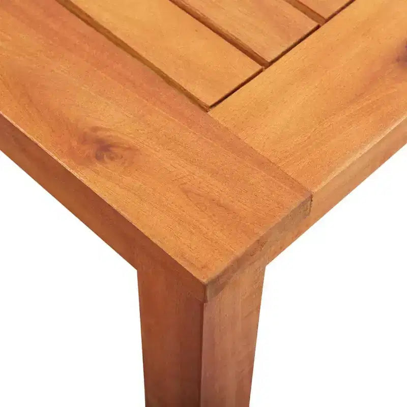 vidaXL Salon de jardin avec coussins - Bois d'acacia massif