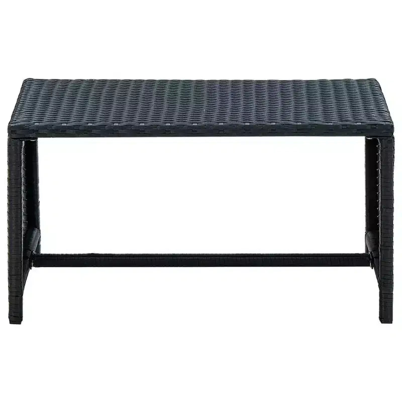 vidaXL Ensemble de canapés Résine tressée, acier revêtu par poudre, polyester Moyen