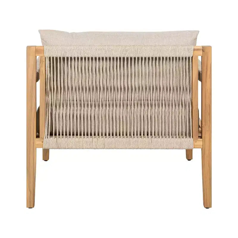Christopher Knight Home Asha Ensemble de Chaises Modernes en Bois d'Acacia pour Patio avec Table d'Appoint à Lattes