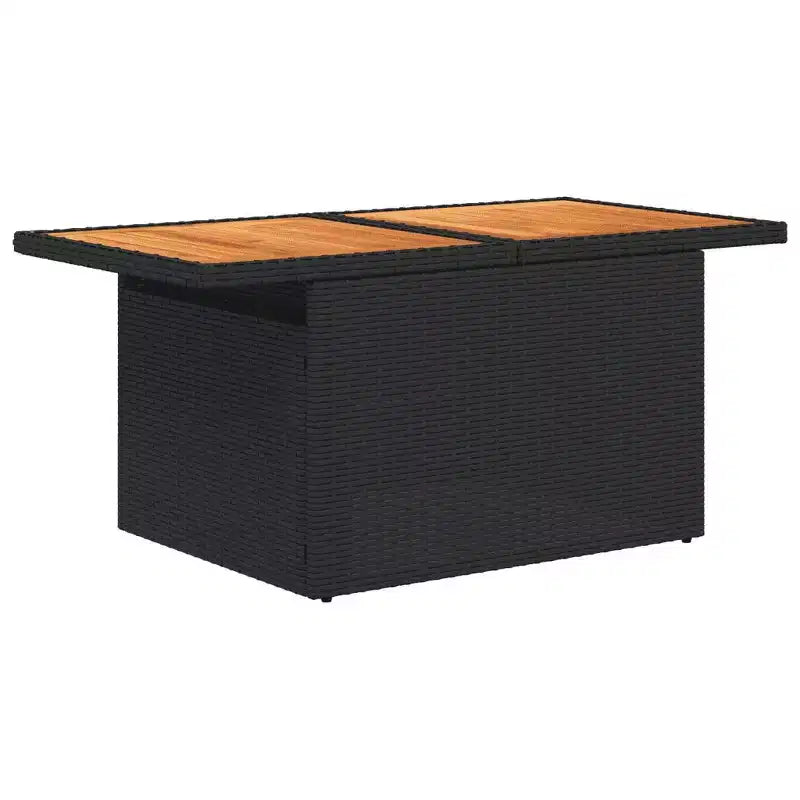 vidaXL Ensemble de canapés de jardin en résine tressée 9 pièces