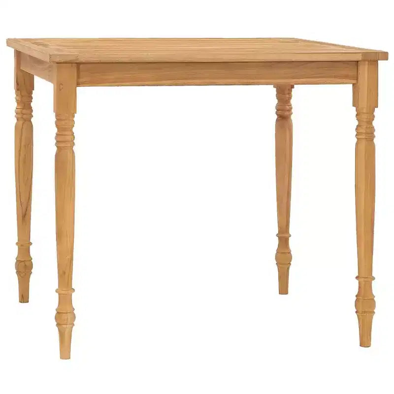 vidaXL Ensemble de salle à manger d'extérieur 5 pcs en bois de teck massif