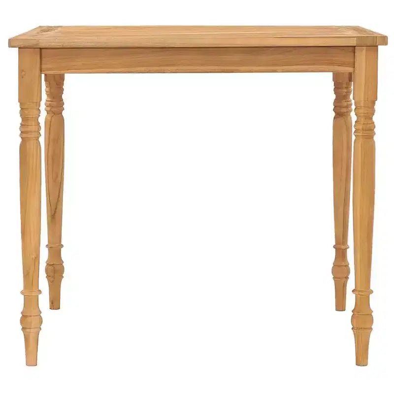 vidaXL Ensemble de salle à manger d'extérieur 5 pcs en bois de teck massif