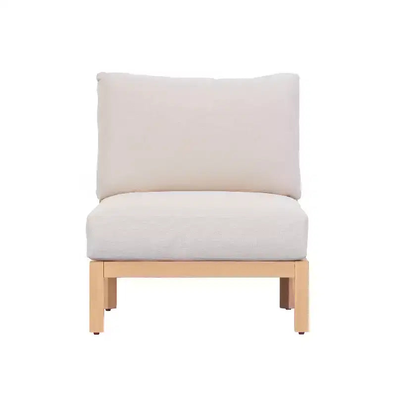 Christopher Knight Home Phanupong Salon de jardin moderne 3 pièces en bois d'acacia avec tressage en corde et design à lattes