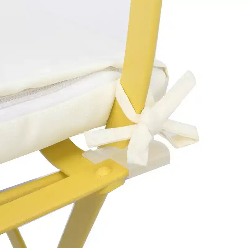 Ensemble de 3 chaises et table de bistrot en métal pour balcon/patio