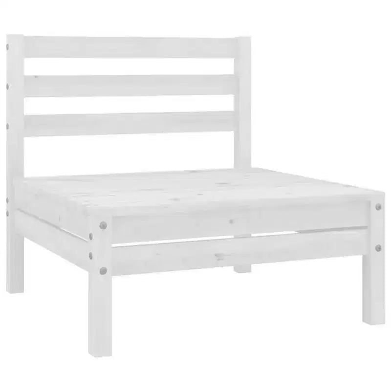 vidaXL Ensemble de mobilier de jardin en pin massif 4 pièces 4 places