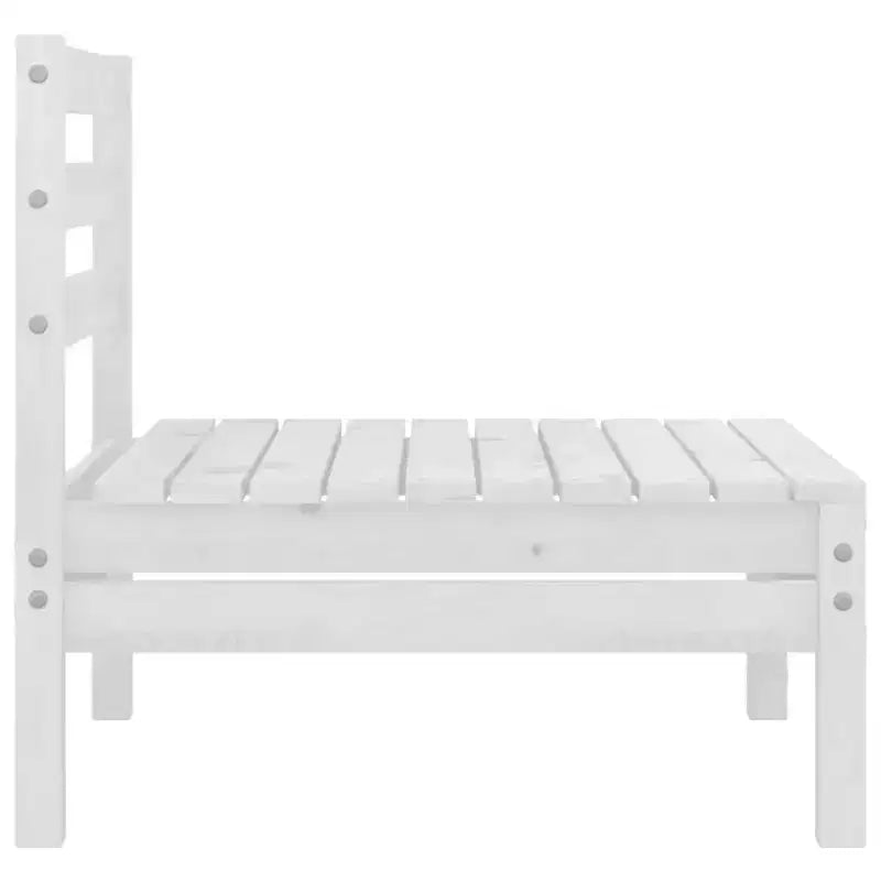vidaXL Ensemble de mobilier de jardin en pin massif 4 pièces 4 places