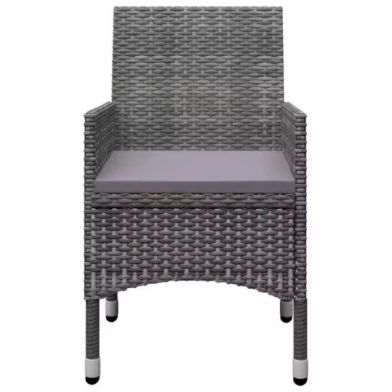 vidaXL Ensemble de salle à manger 5 pièces en bois d'acacia massif ergonomique