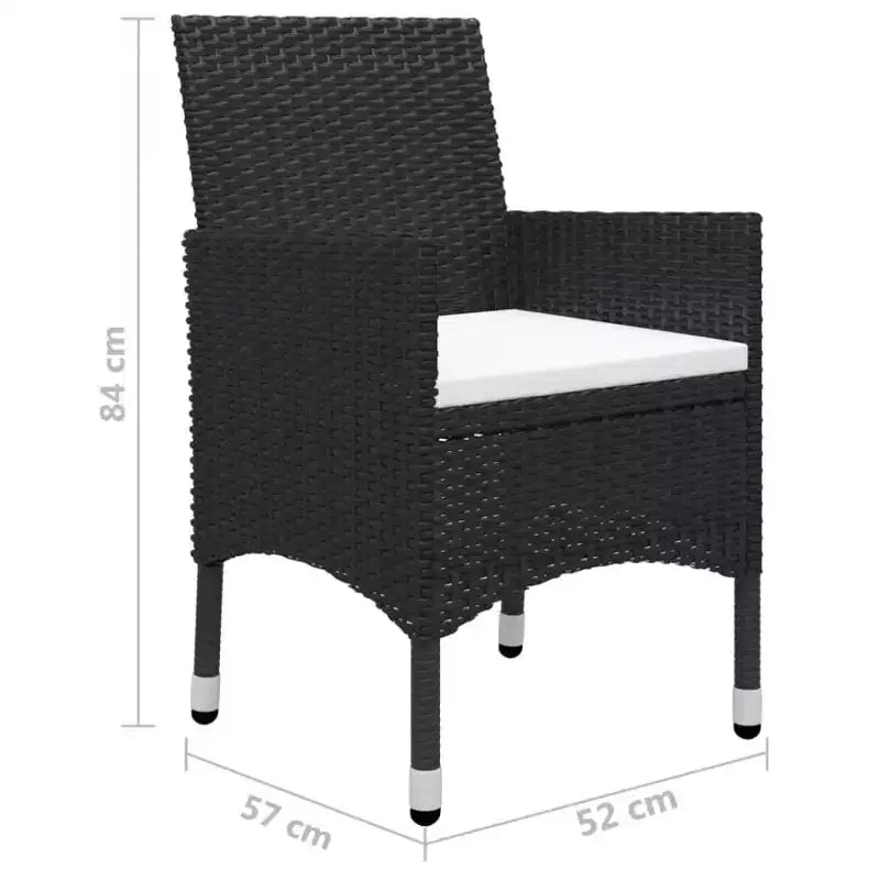 vidaXL Ensemble de salle à manger 5 pièces en bois d'acacia massif ergonomique