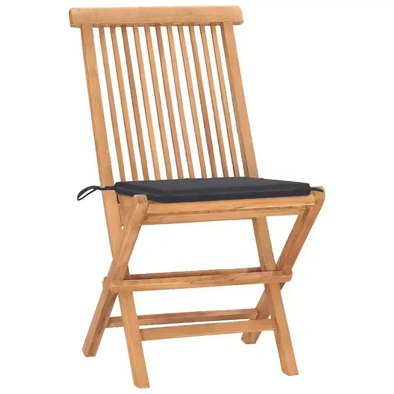 vidaXL Salon de jardin en bois naturel