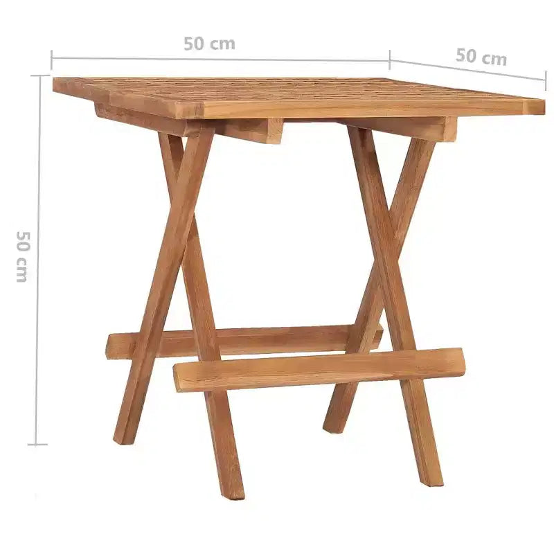 vidaXL Salon de jardin en bois naturel