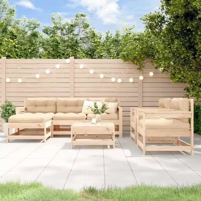 vidaXL Salon de jardin,