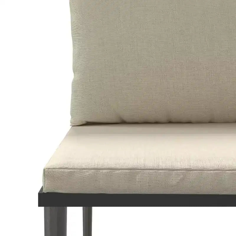 vidaXL Salon de jardin gris en résine tressée Grand Modulable