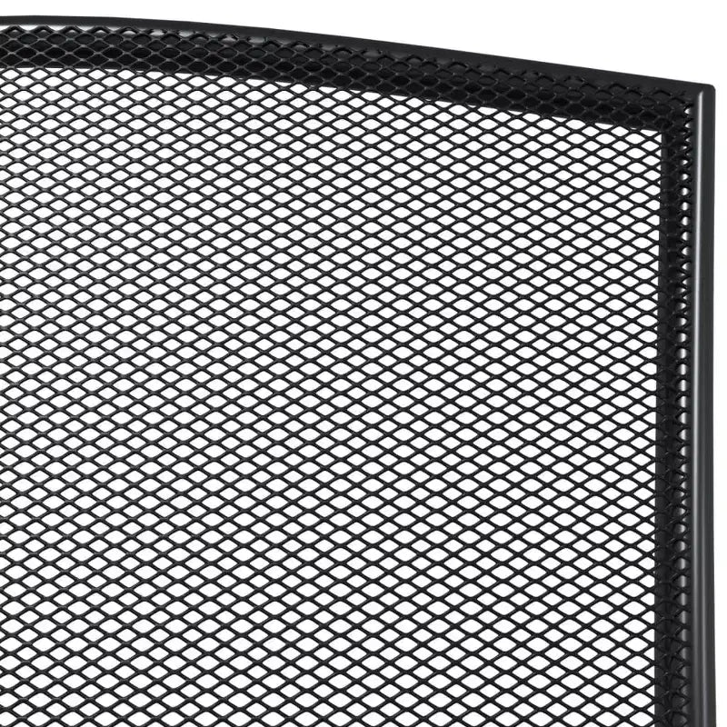 vidaXL Ensemble de jardin 3 pièces en acier empilable