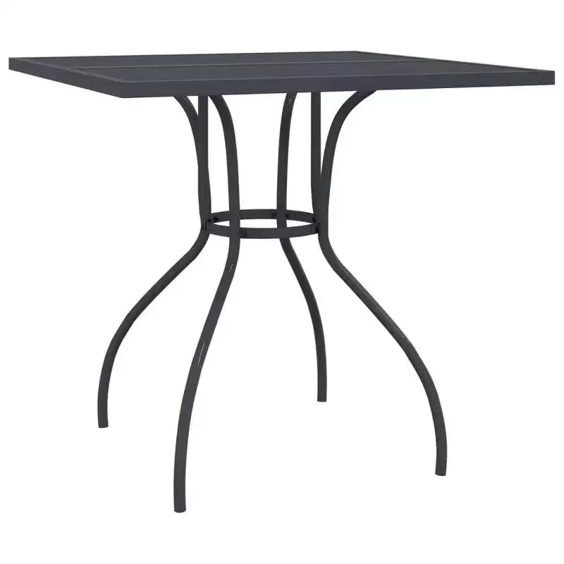 vidaXL Ensemble de jardin 3 pièces en acier empilable