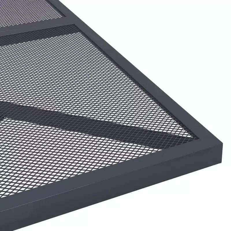 vidaXL Ensemble de jardin 3 pièces en acier empilable
