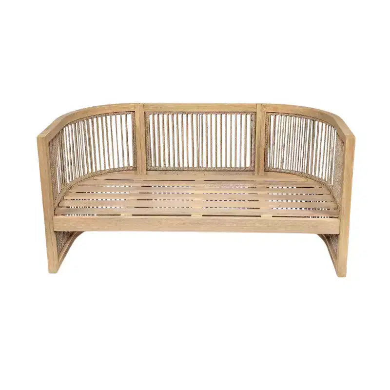 Christopher Knight Home Wulan Ensemble de conversation 5 pièces en bois d'acacia avec table en béton