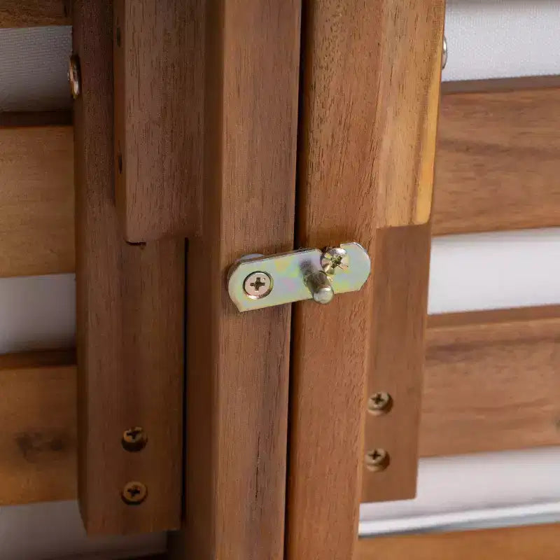 Canapé modulaire 2 places en bois d'acacia Oana - Christopher Knight Home