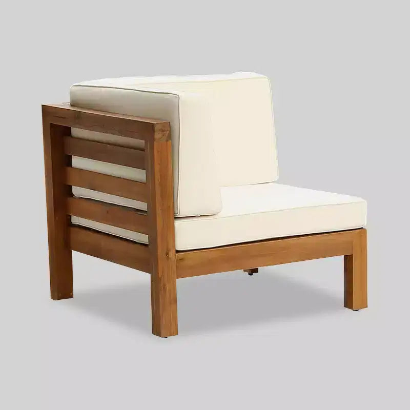 Canapé modulaire 2 places en bois d'acacia Oana - Christopher Knight Home