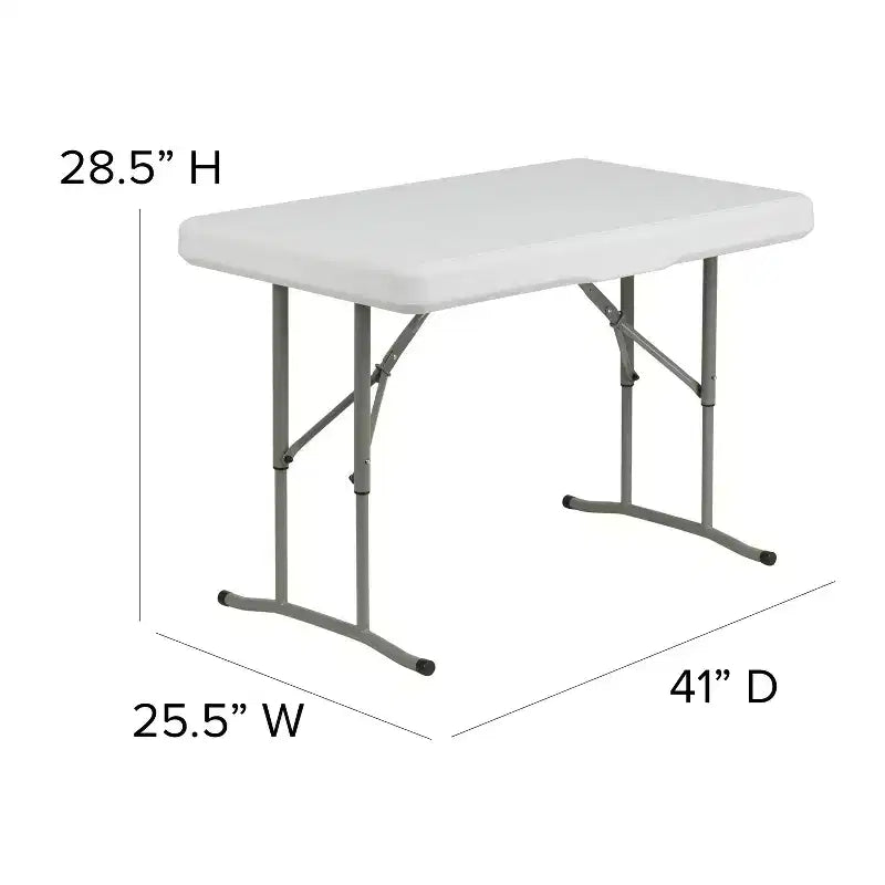 Flash Furniture Tonnelle Pop Up 3 x 3 m avec Sac de Transport et Ensemble Table et Bancs Pliables - Kit Portable pour Hayon, Camping, Événements