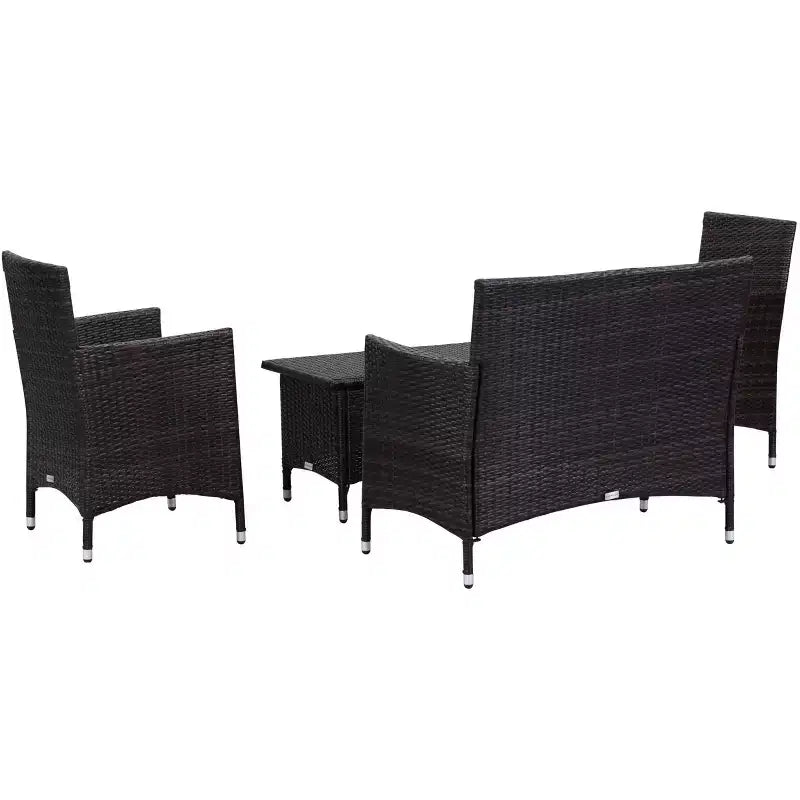 Ensemble de patio Figueroa 4 pièces - Intérieur/Extérieur - PAT2508 - Safavieh