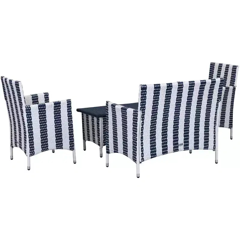 Ensemble de patio Figueroa 4 pièces - Intérieur/Extérieur - PAT2508 - Safavieh