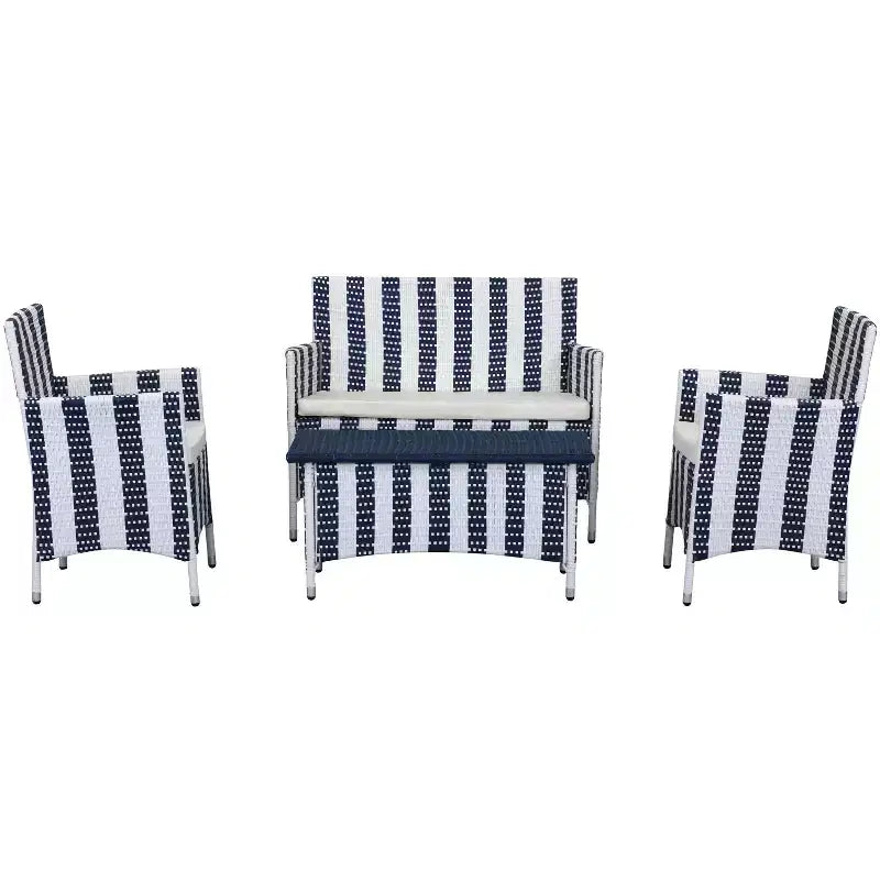 Ensemble de patio Figueroa 4 pièces - Intérieur/Extérieur - PAT2508 - Safavieh