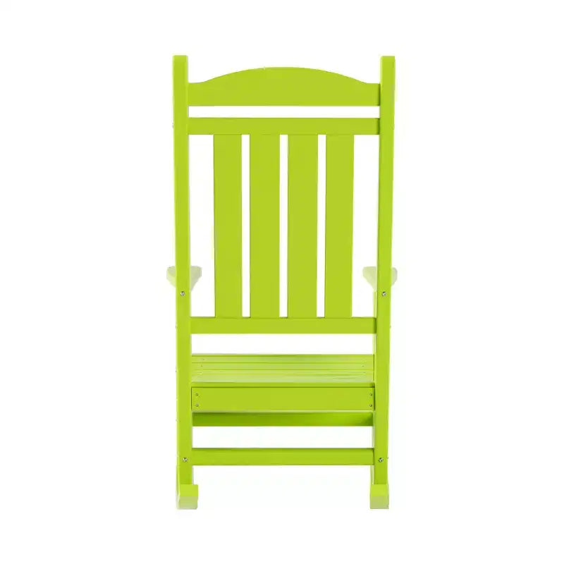 Ensemble de 3 chaises à bascule de véranda avec table d'appoint ronde WestinTrends